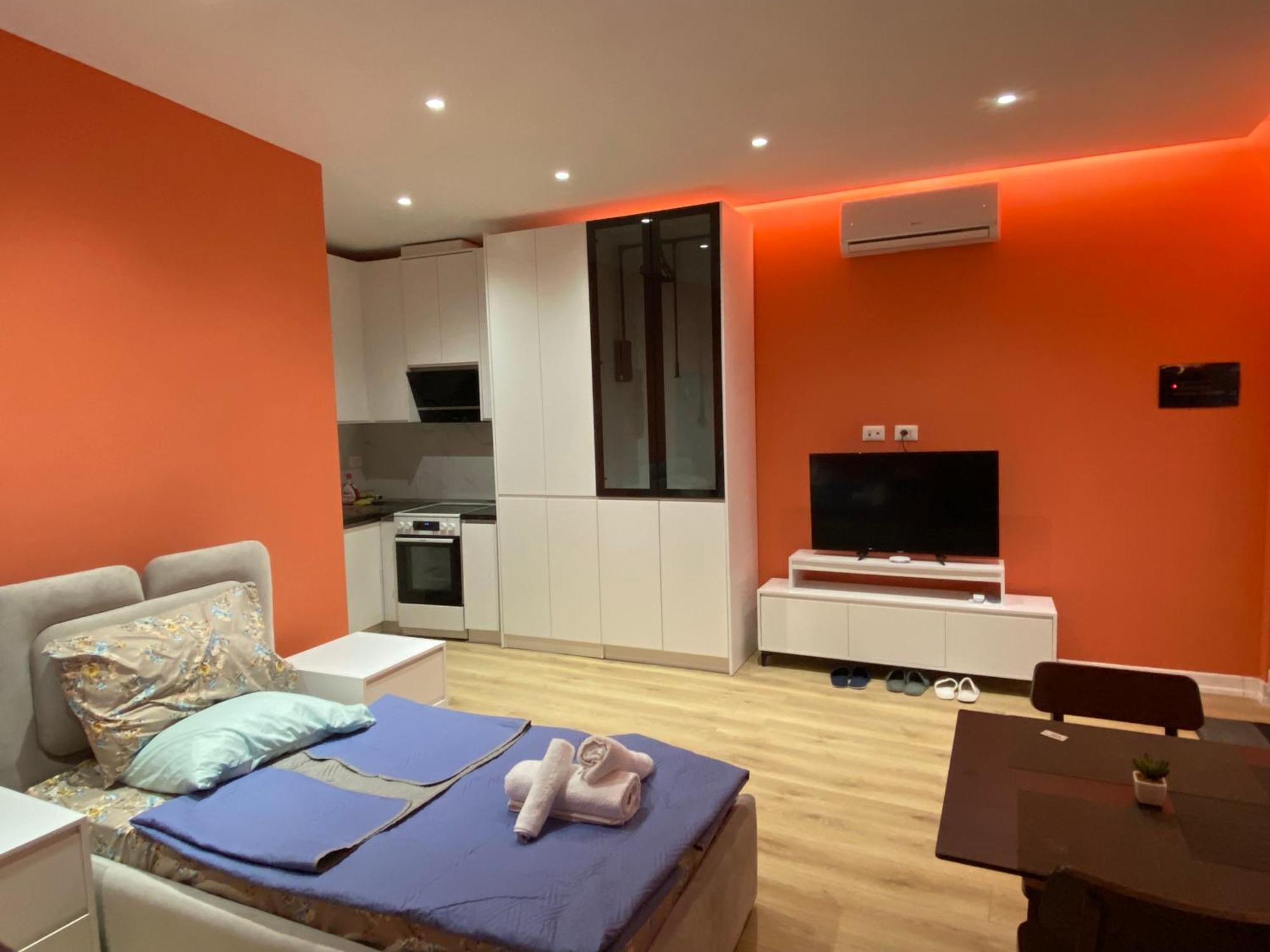 Tirana Center Apartaments Bagian luar foto